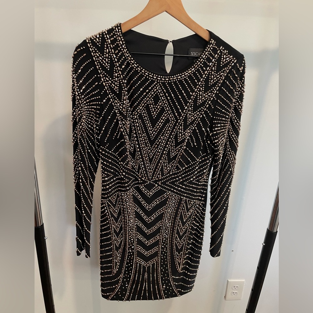 Gorgeous Beaded Bodycon Dress